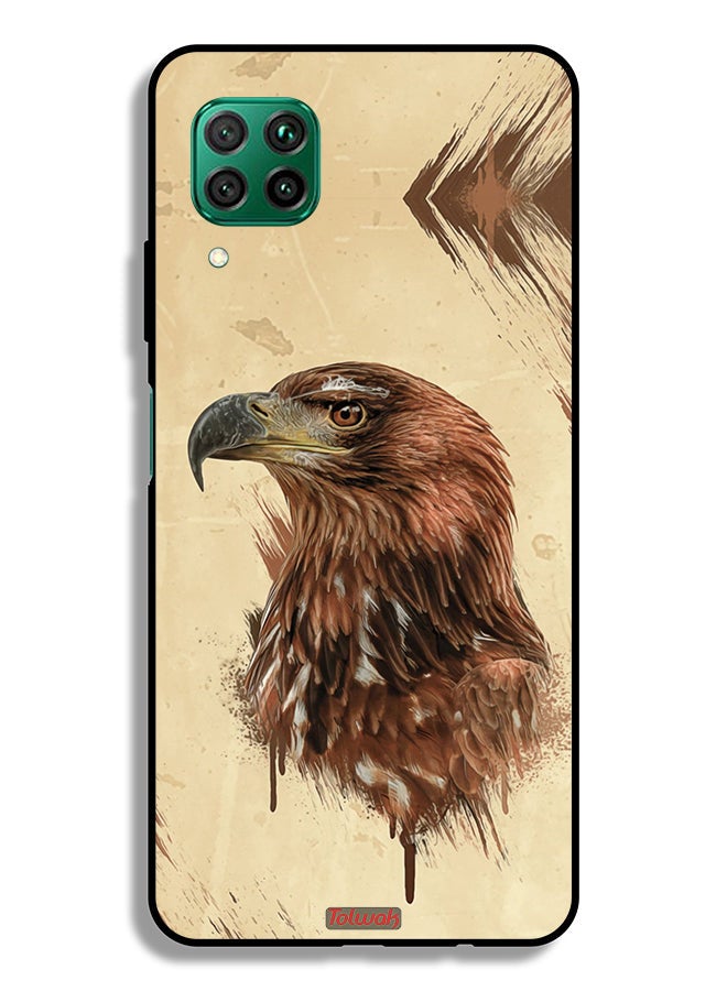 Tolwak Huawei P40 lite 4G Protective Case Cover Best Falcon Wallpaper - Image 2