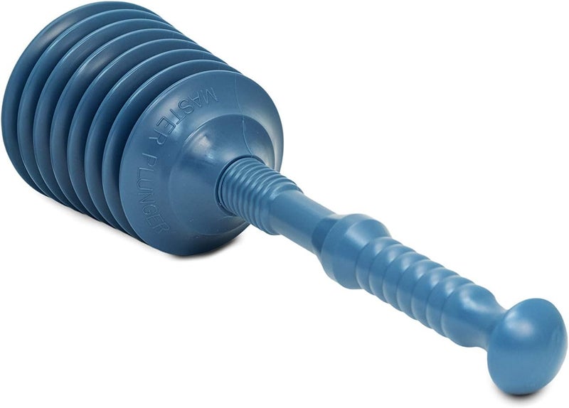 Master Plunger G.T. Water Products, Inc. MP200 in Teal - High Efficiency Drain Cleaning Tool - Image 4