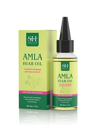Amla Hiar Oil，Healthy Hair Moisturized Scalp，Natural & Vegan，Promotes Thicker，Fuller, Shinier Hair for Men and Women（50ml） - pzsku/Z9E418E0ABAF4ABB8623AZ/45/_/1720603097/56b60415-566d-46e3-a3b1-eeb05e587479