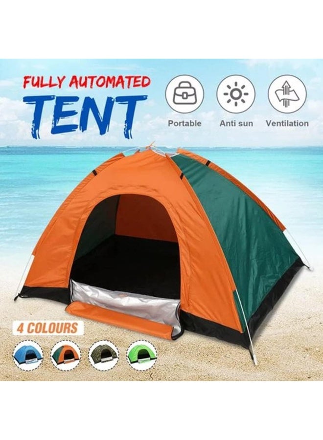 Earss Automatic Pop-Up Camping Tent for 2–5 People – Ultralight Waterproof Outdoor Shelter, Portable Instant Setup Tent for Camping, Hiking, Traveling & Beach Use - Image 2