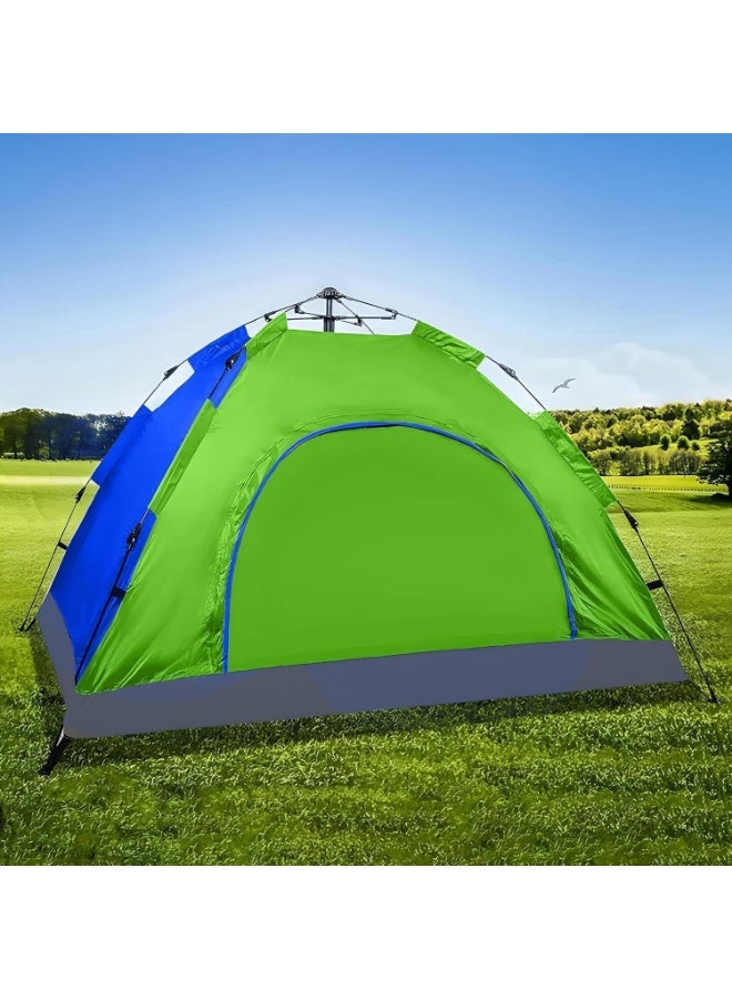 Earss Automatic Pop-Up Camping Tent for 2–5 People – Ultralight Waterproof Outdoor Shelter, Portable Instant Setup Tent for Camping, Hiking, Traveling & Beach Use - Image 1