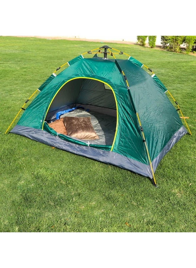 Earss Automatic Pop-Up Camping Tent for 2–5 People – Ultralight Waterproof Outdoor Shelter, Portable Instant Setup Tent for Camping, Hiking, Traveling & Beach Use - Image 5