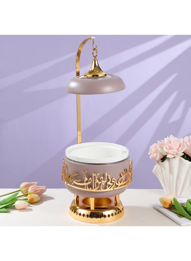 SIDDIQ Jiwar Serving Buffet Small Purple Gold-HJ1360 