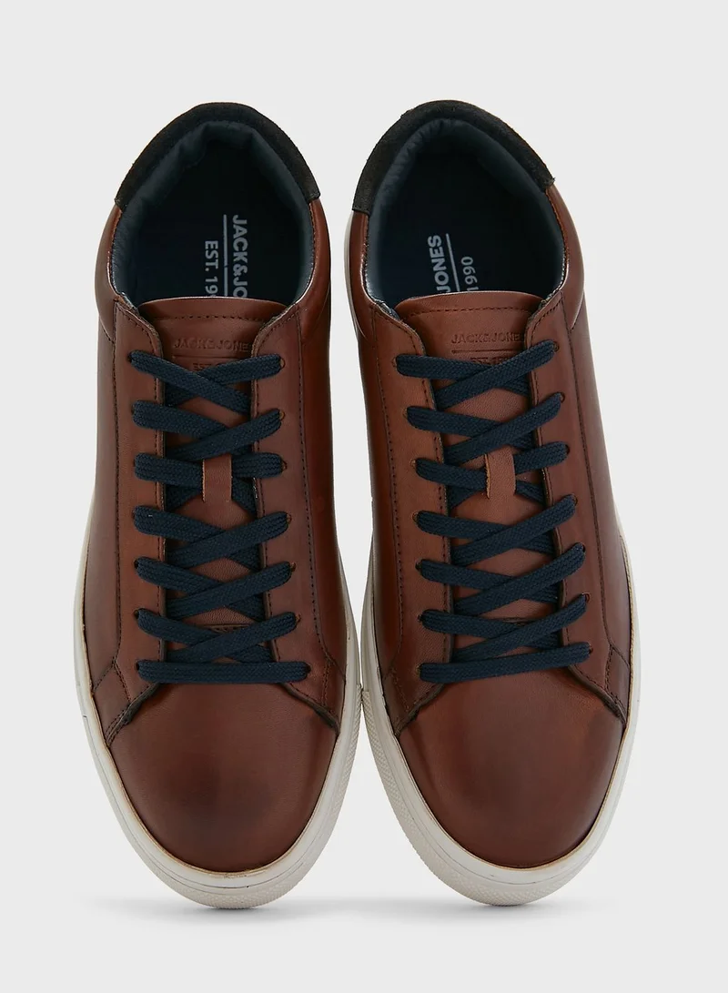 JACK & JONES Low Top Lace Up Sneakers