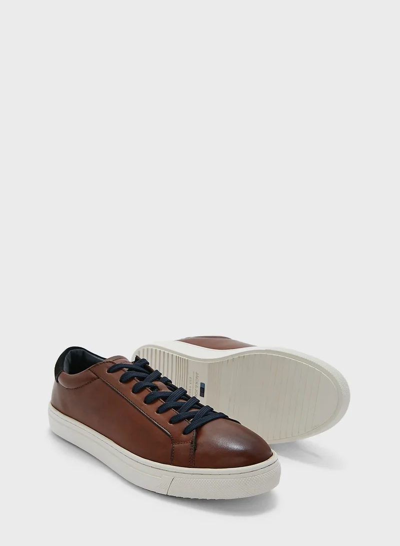 JACK & JONES Low Top Lace Up Sneakers