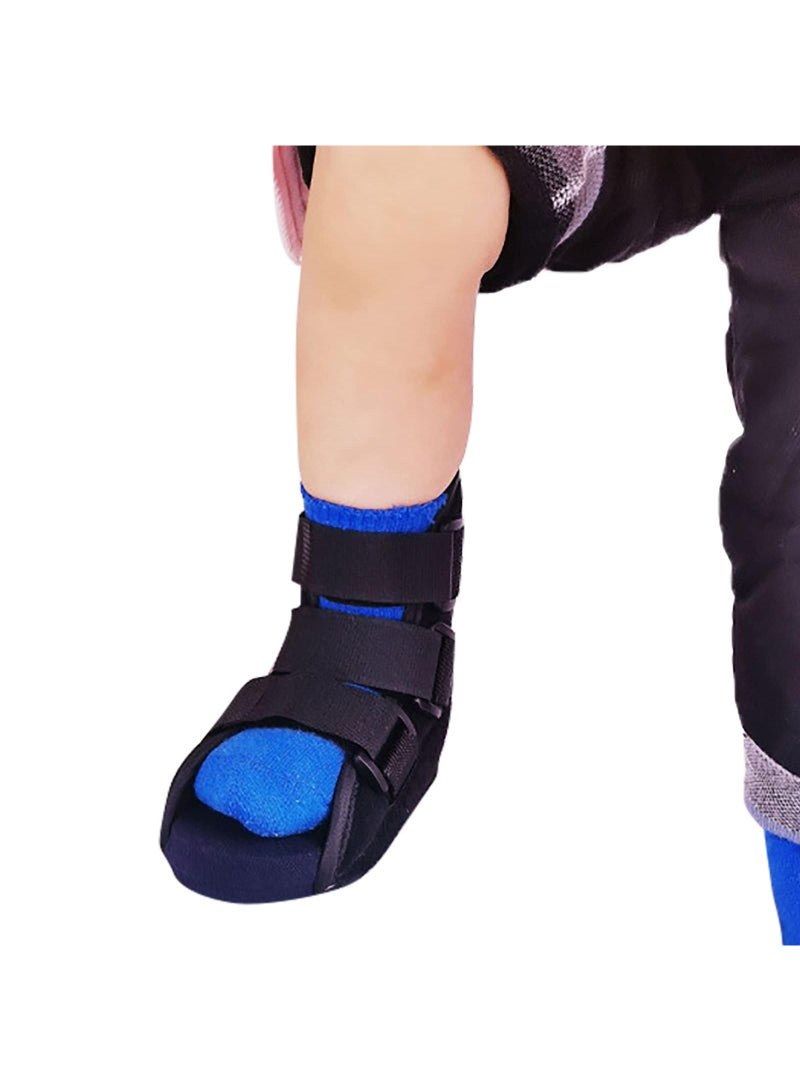 Sweet seven حذاء المشي للأطفال لعلاج كسور القدم - تخفيف آلام كسور القدم بشكل ثابت، أحذية قابلة للتعديل لدعم الكاحل، جراحة وتر العرقوب، الالتواءات، الرعاية بعد الجراحة - Image 3