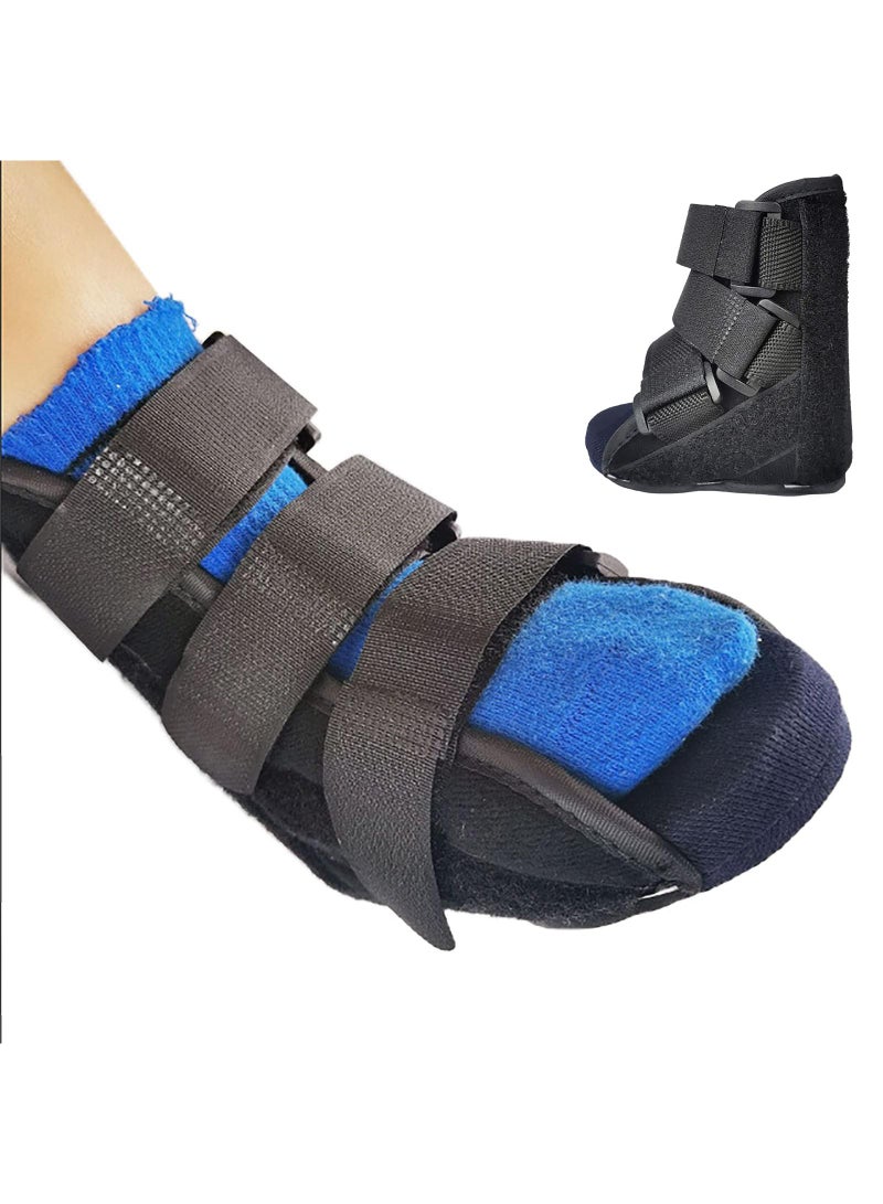 Sweet seven حذاء المشي للأطفال لعلاج كسور القدم - تخفيف آلام كسور القدم بشكل ثابت، أحذية قابلة للتعديل لدعم الكاحل، جراحة وتر العرقوب، الالتواءات، الرعاية بعد الجراحة - Image 1