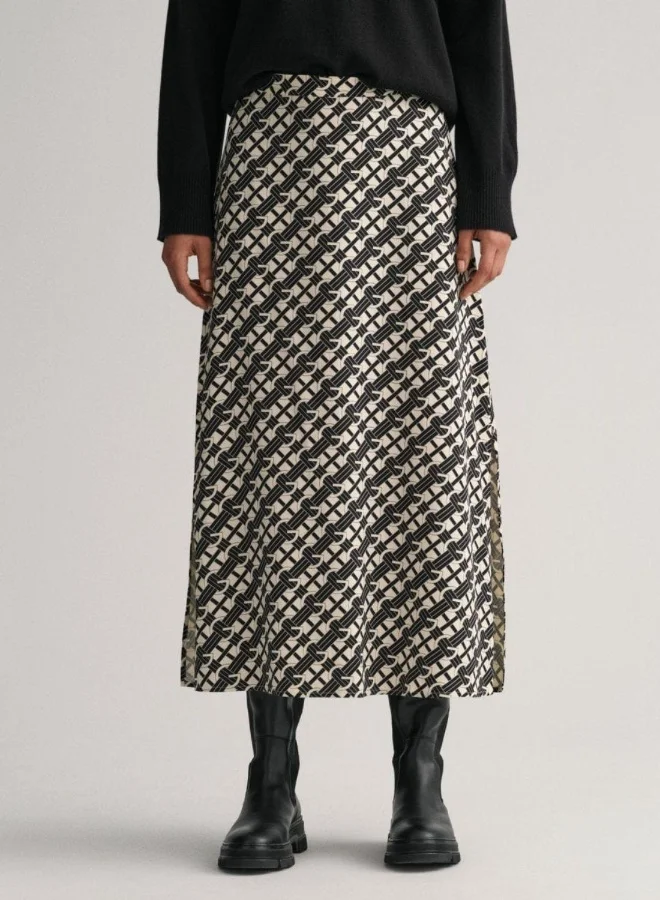 GANT Gant G Patterned Skirt