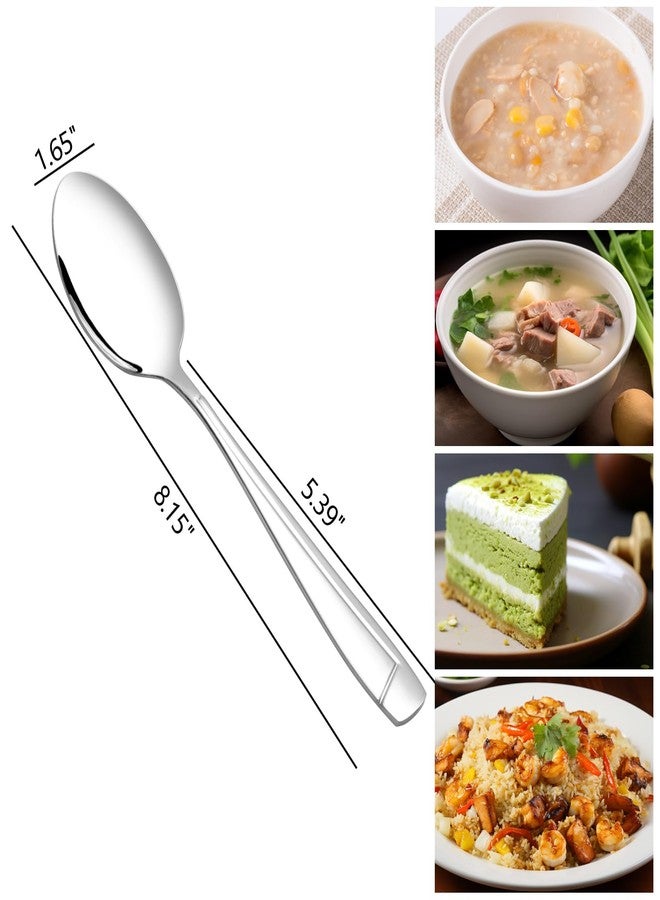Cand 16-Piece Stainless Steel Dinner Spoons Set - Image 2
