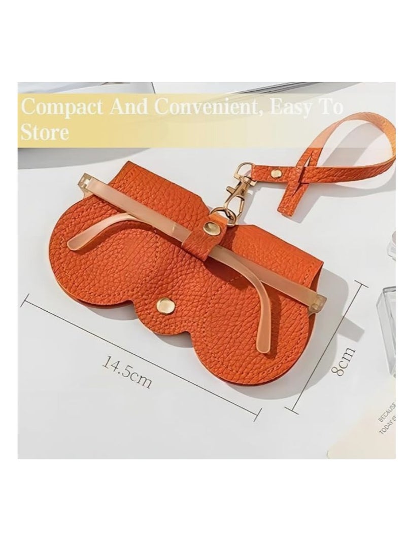 Generic 3 Pack Soft Sunglasses Case, Sunglasses Case Soft, Soft Sunglasses Pouch, Sunglass Case Soft, Slim Eyeglass Case With Wrist Strap  - Image 2