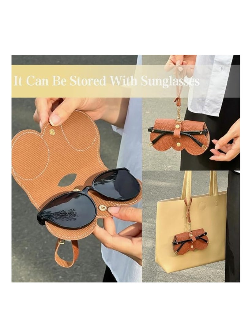 Generic 3 Pack Soft Sunglasses Case, Sunglasses Case Soft, Soft Sunglasses Pouch, Sunglass Case Soft, Slim Eyeglass Case With Wrist Strap  - Image 5