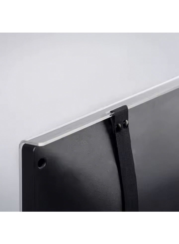 32 inch Clear Acrylic HD 4K TV Screen Protector, Anti-Scratch, Anti-Blue Light with Removable Panel Filter and Anti-Glare  - Image 2