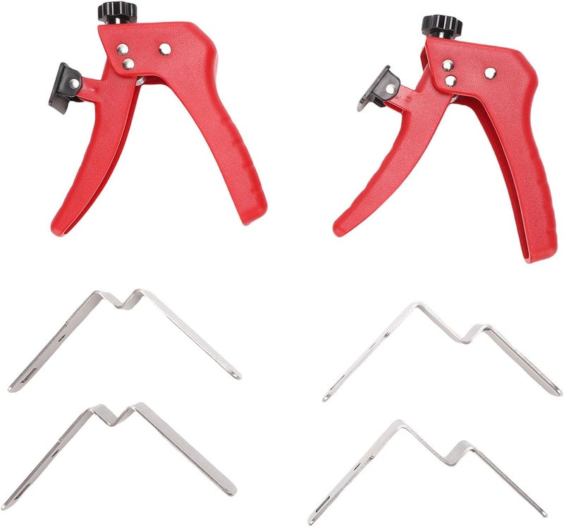 Yunseity Adjustable Stainless Steel Front Mounting Clamp, Durable Cabinet Installation Tool for Drawer Repair, 2 Sets Front Clamps for All Thicknesses - Image 5