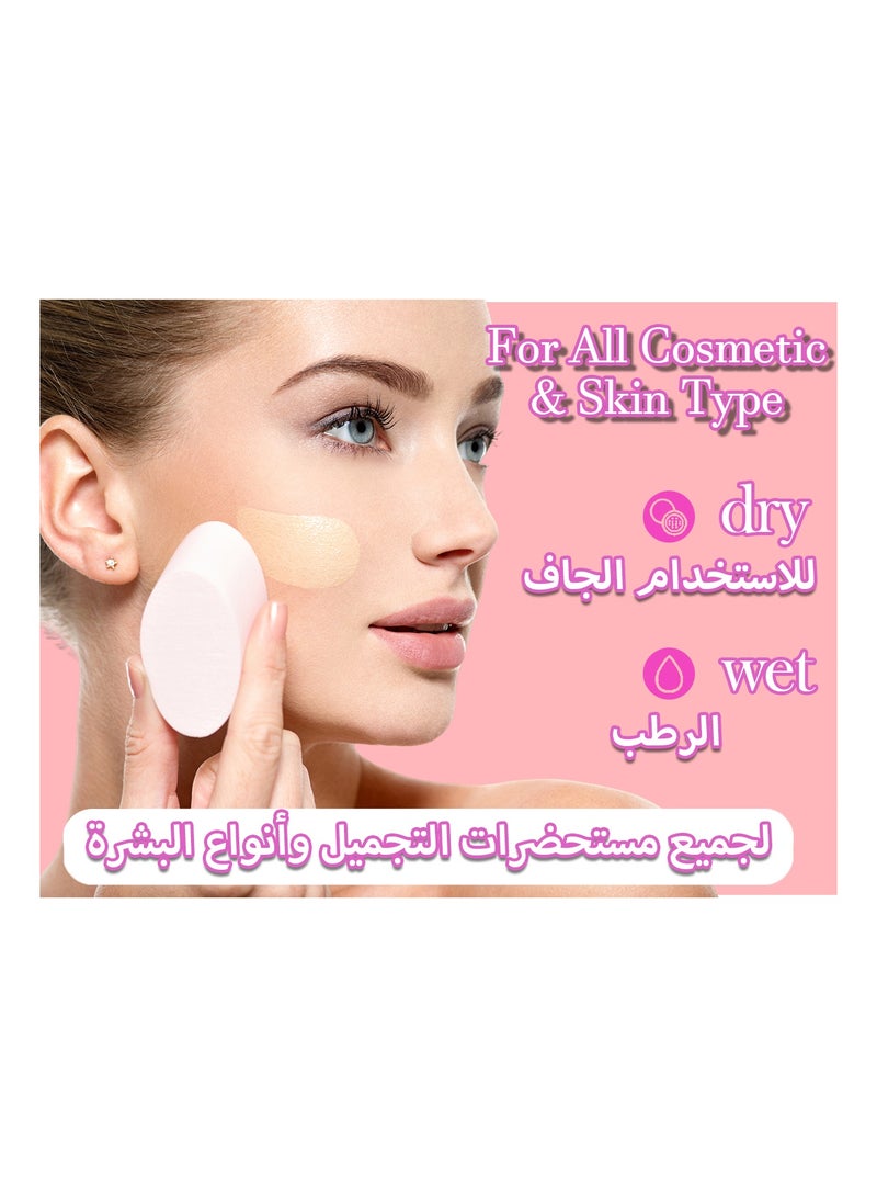 20 Pcs Makeup Sponge Set, Multi Colored Beauty Blender, Super Soft Facial Makeup Tool for Foundation, Powder, Liquid - Image 3