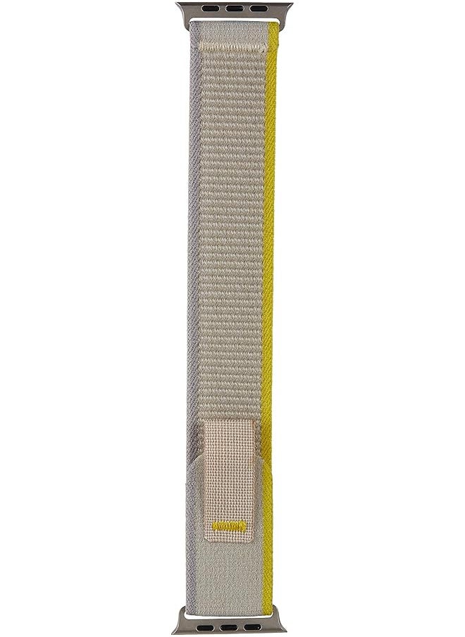 Pawa - Pw Wlptiw Ylbg Paris Trail Loop Watch Strap Ultra Series 8 49 45 44 42Mm Yellow Beige - Image 1