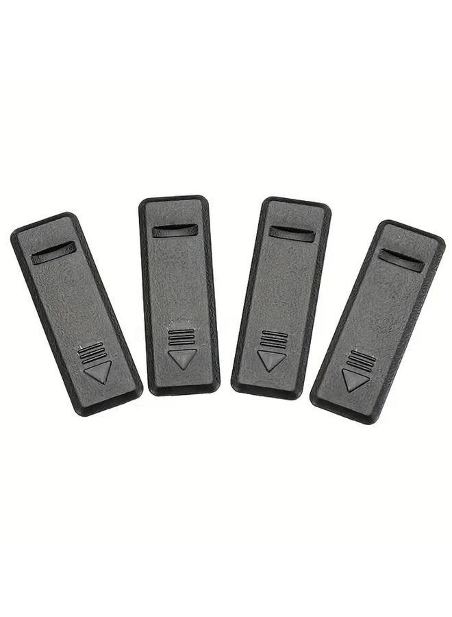 4Pcs Black Plastic Roof Trim Clip Moldings Scratch Dent Protection Easy Installation - Image 5