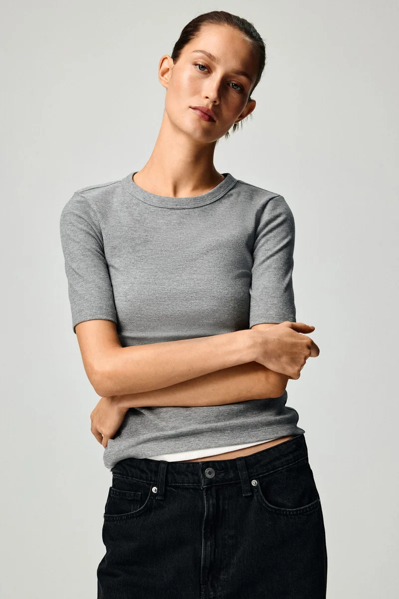 اتش اند ام تي-شيرت مرن