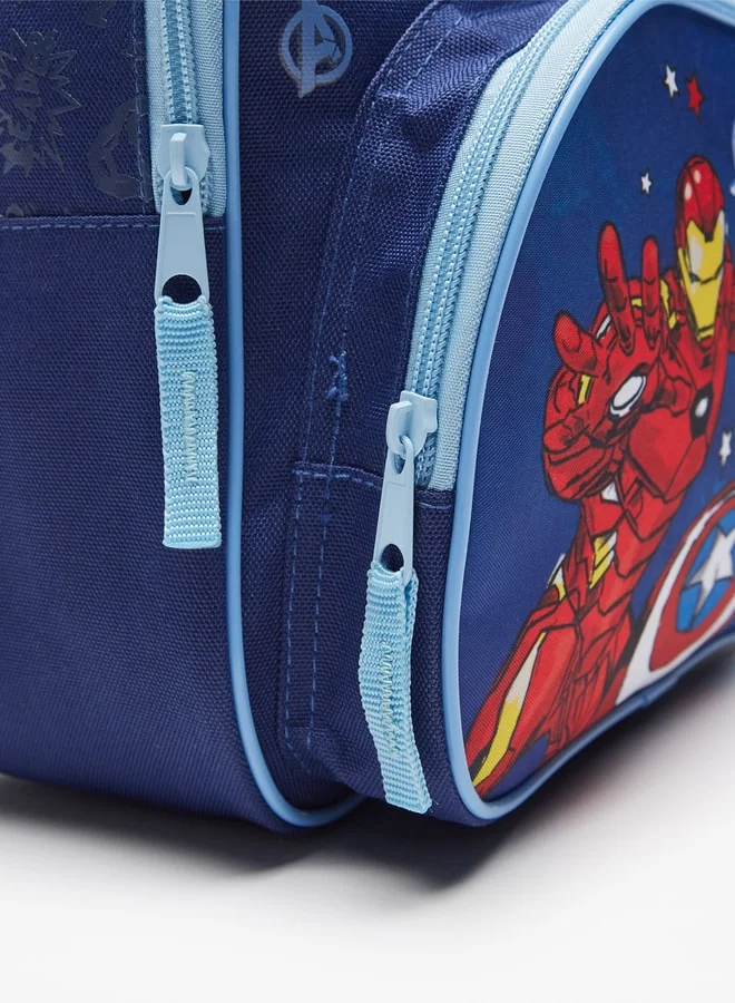 مارفل Avengers Print Backpack with Adjustable Shoulder Straps