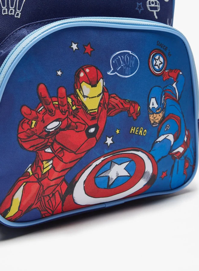 مارفل Avengers Print Backpack with Adjustable Shoulder Straps
