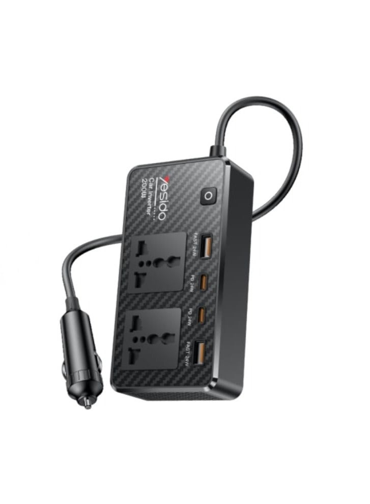 Yesido 200 watt car power inverter - Image 1