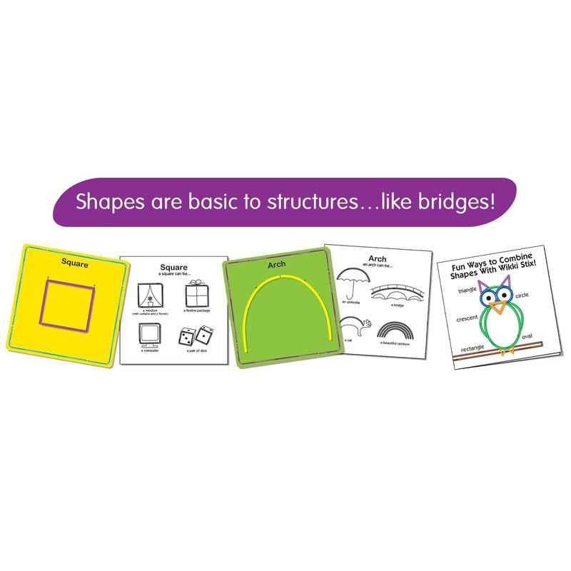 WikkiStix Wikki Stix Basic Shapes Cards Kit - Image 5