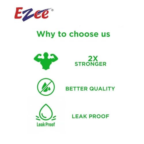 Ezee Green premium Garbage Bags 120 Pcs | Small 17 x 19 Inches | 30 Pcs x Pack of 4 - Image 3