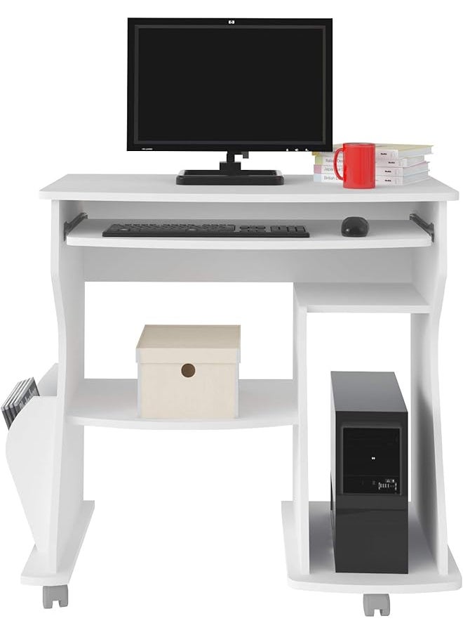 erorex 160 Computer Desk White W 88 X D 46 X H 78 Cm  - Image 5