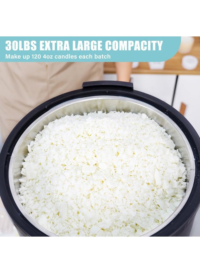 TOAUTO 15Qts Digital Commercial Wax Melter for Candle Making Large Electric Wax Melting Pot for Candle Making Business with Temperature Control & Quick Pour Spout AC120V / 1100W - Image 3