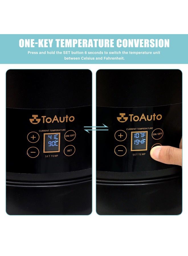 TOAUTO 15Qts Digital Commercial Wax Melter for Candle Making Large Electric Wax Melting Pot for Candle Making Business with Temperature Control & Quick Pour Spout AC120V / 1100W - Image 5