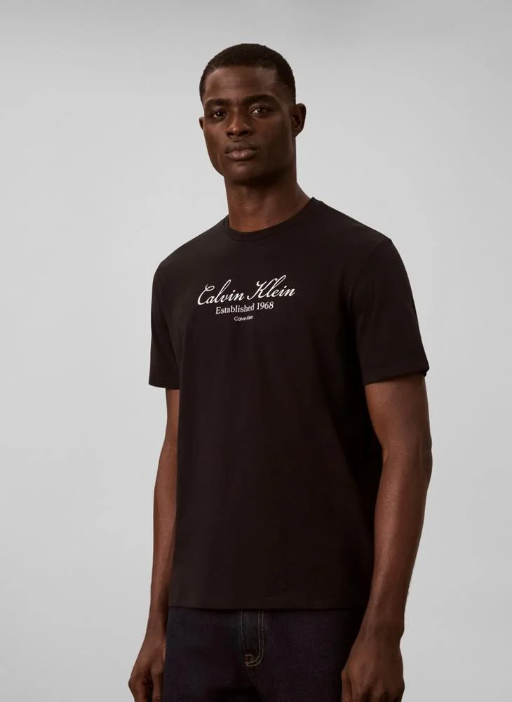 Script Logo Graphic T-Shirt