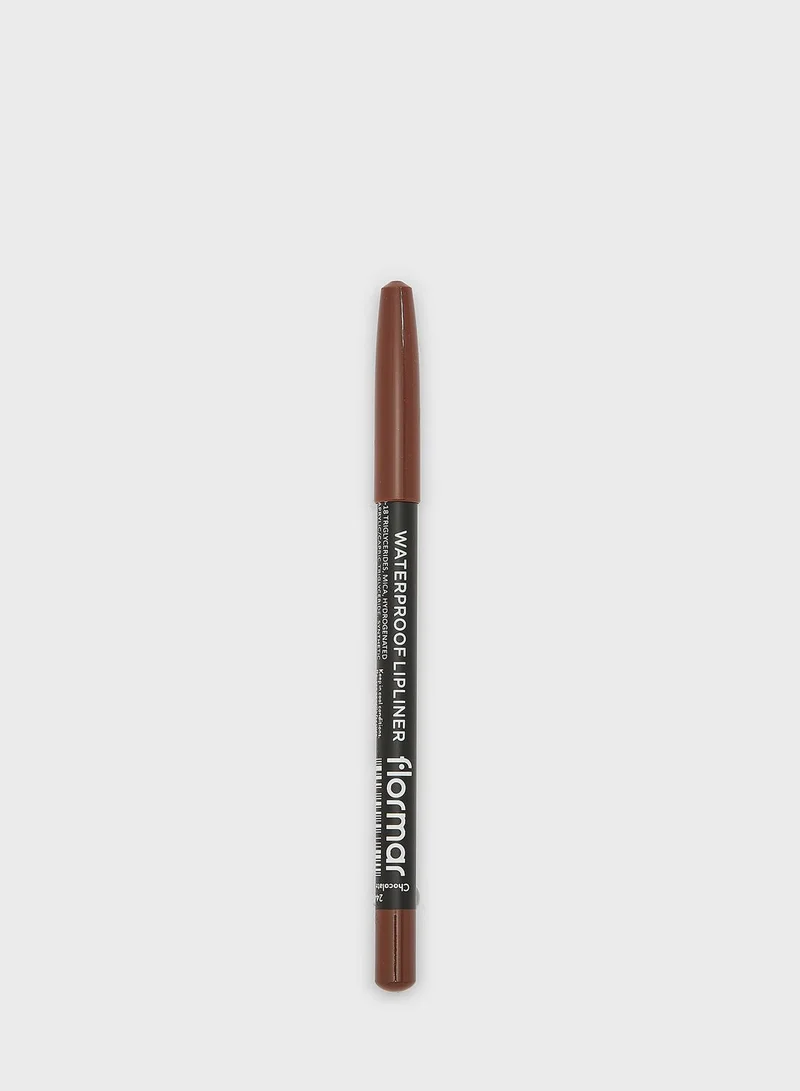 flormar Waterproof Lipliner Pencil - 244 Chocolate Fondue
