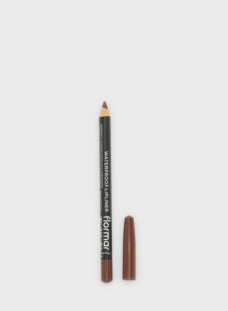 flormar Waterproof Lipliner Pencil - 244 Chocolate Fondue
