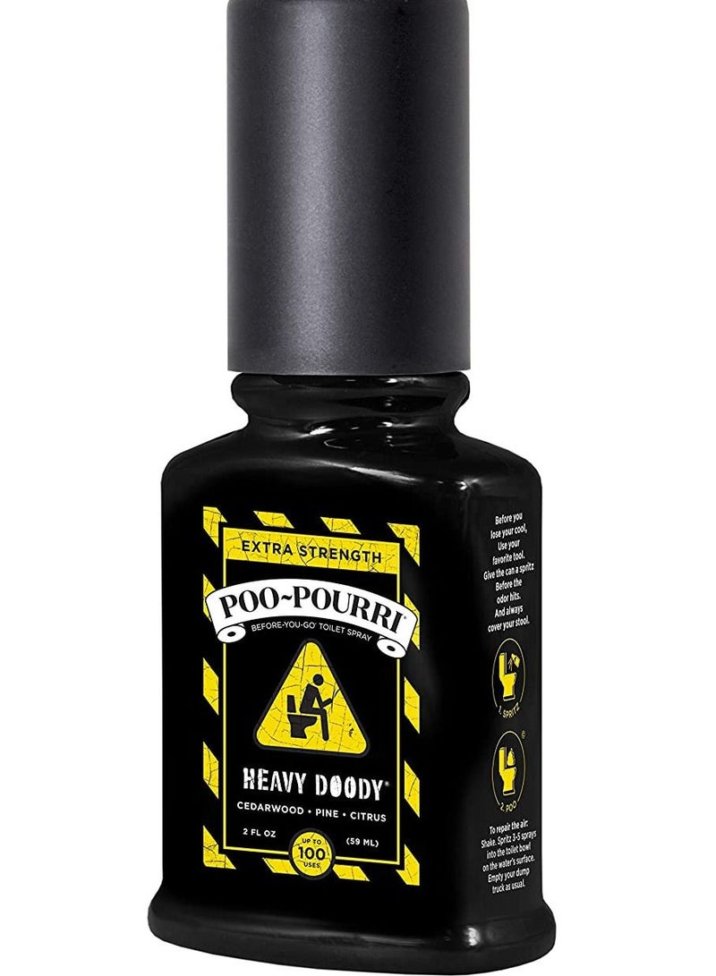 بوو - بوري بخاخ تواليت Before-You-go ، برائحة دودي شديدة القوة ، 2 أونصة سائلة - Image 2