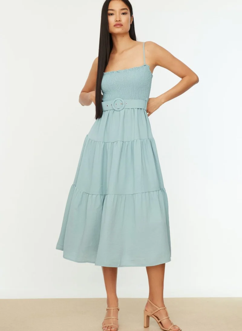 trendyol Pleated Dress