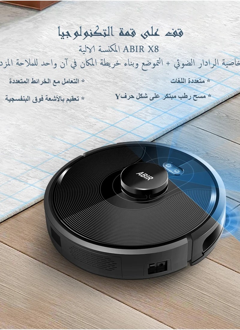 Abir - Abir X8 Robot vacuum cleaner with Laser System - Image 1