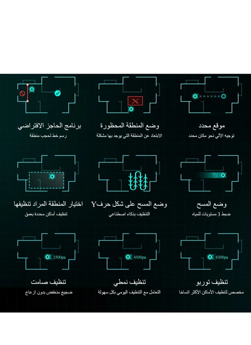 Abir - Abir X8 Robot vacuum cleaner with Laser System - Image 1