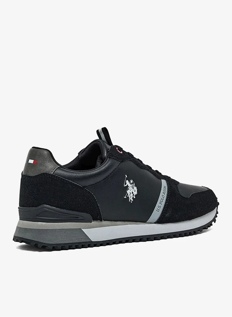 U.S. Polo Assn. BLACK MEN LIFESTYLE COMFORT SNEAKERS for Men | Best Price UAE