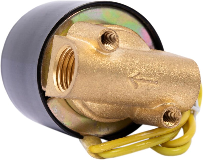 HFS صمام كهربائي كهربائي HFS 110V AC للماء والهواء والغاز - 1/4IN NPT - Image 4