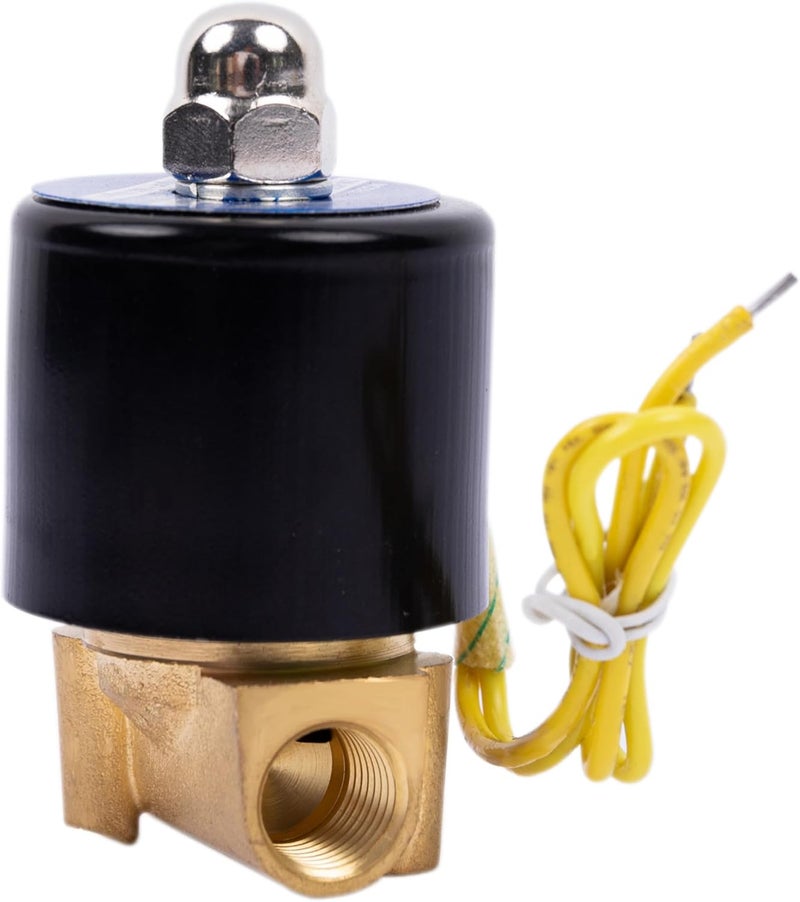 HFS صمام كهربائي كهربائي HFS 110V AC للماء والهواء والغاز - 1/4IN NPT - Image 5