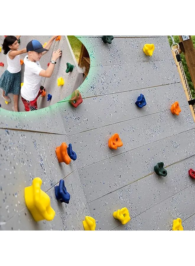 10Pcs Climbing Rocks Set For Kids Indoor Outdoor Balance Strength Training - Image 1