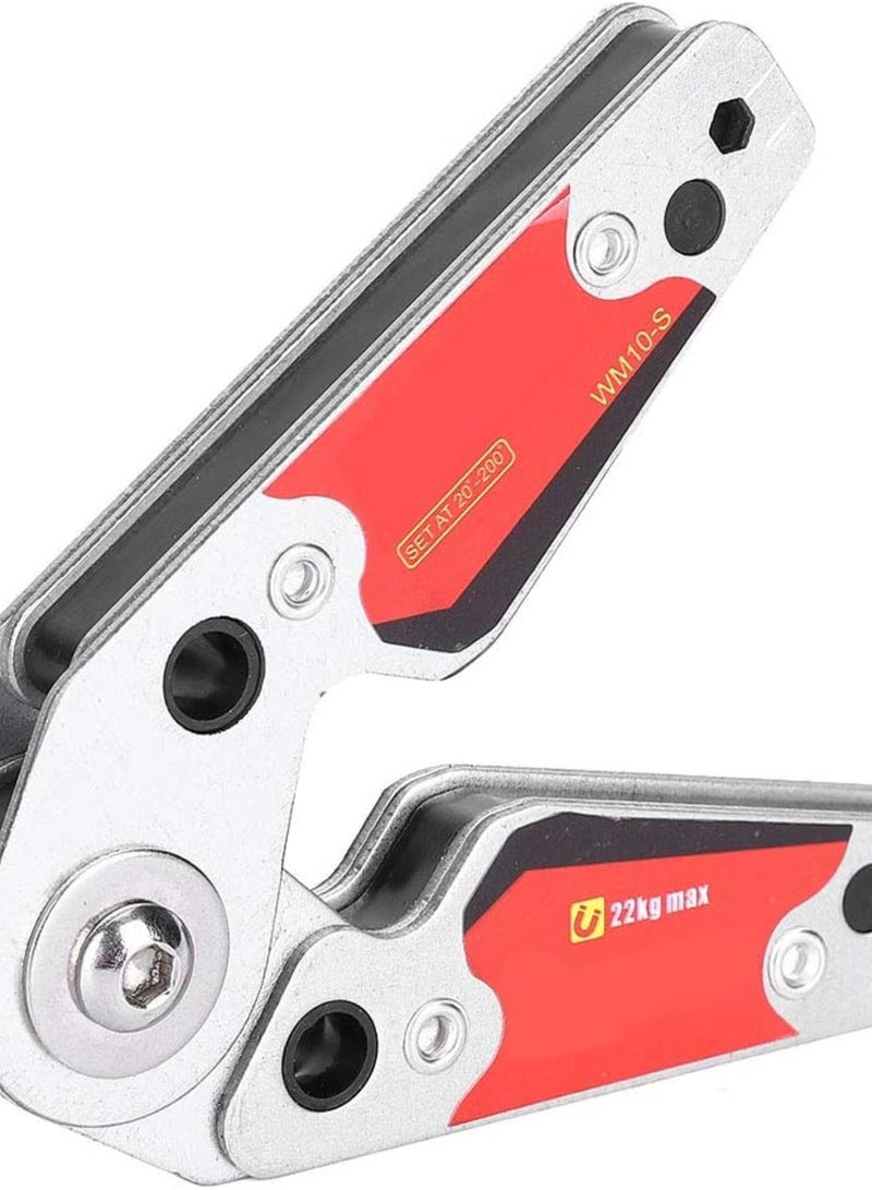 GGOOT Welding Magnetic Welding Clamp Holder, 20°-200° Adjustable Angles with Wrench, Welder Tool Accessories for Construction and Hardware Processing Industries  - Image 3