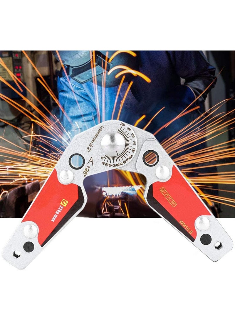 GGOOT Welding Magnetic Welding Clamp Holder, 20°-200° Adjustable Angles with Wrench, Welder Tool Accessories for Construction and Hardware Processing Industries  - Image 2