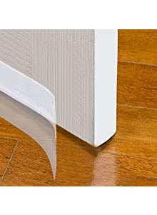 Divik Divik Silicone Door Seal Strips Soundproof Weather Stripping Windproof Door Self Adhesive Sealing Sticker for Window Gaps Insect Bottom of Side Door Tape for Home 3 Meter  - Image 4