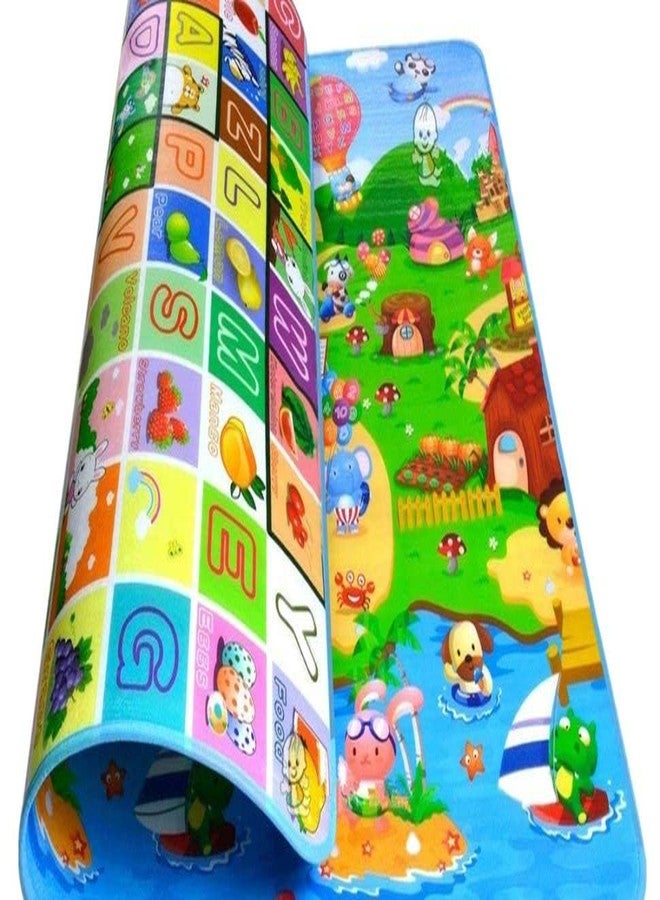 Skyzone Waterproof Double Sided Baby Play Mat Child Activity Foam Floor Soft Kid Eductaional Toy Gift Gym Crawl Blanket Ocean Zoo Carpet - Image 4