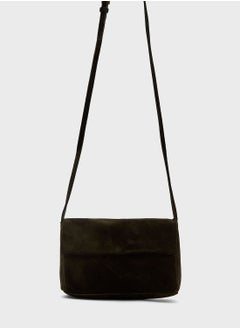 Suede Crossover Bag