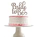 LeeSky Rose Gold Glitter Bride To Be Cake Topper Bridal Shower Topper Doublesided Glitter 1pc 3 x 03 Perfect for Wedding Engagement - Image 3