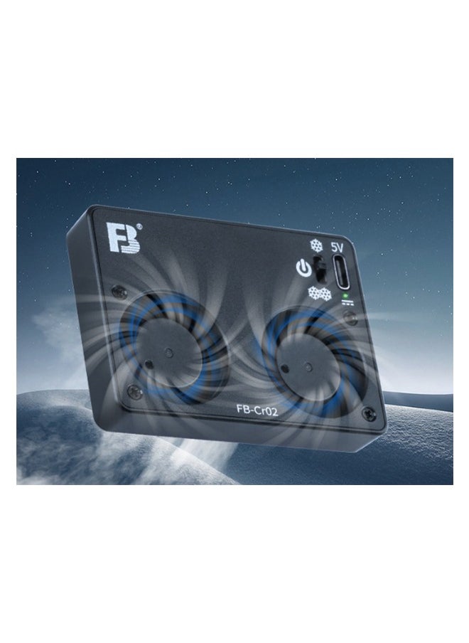 Fb - Cr02 Live Camera Radiator for R6 A7M4 A7C ZVE10 FX30 R5 - Cooling Fan with 70 Minutes Battery Life - Image 1