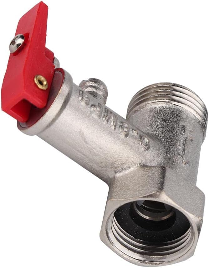 Brass Victac Geyser Nrv Non Return Valve 12 Inch Bsp 08 Mpa Pressure Safety Water Heater Safety Relief Valve Pack Of 1  - Image 4