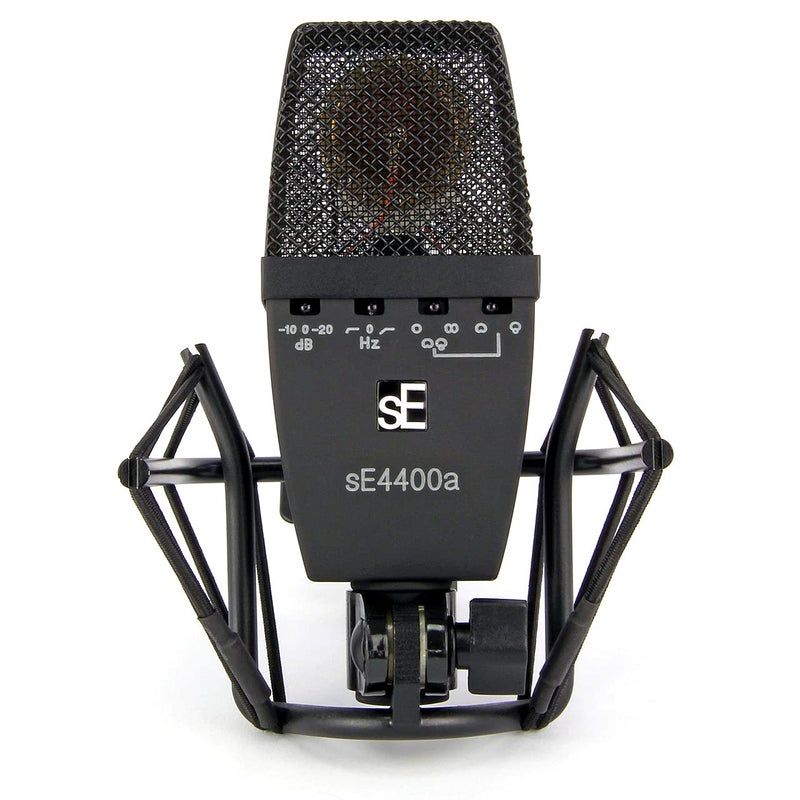 SE ELECTRONICS - SE4400a Multi Pattern Large Diaphragm Vintage Microphone with Shockmount and Case - Image 1