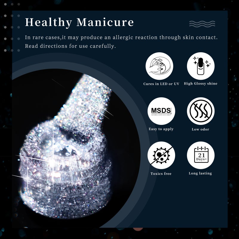 6-Color nail polish glue, special phototherapy glue for nail salons - Image 3